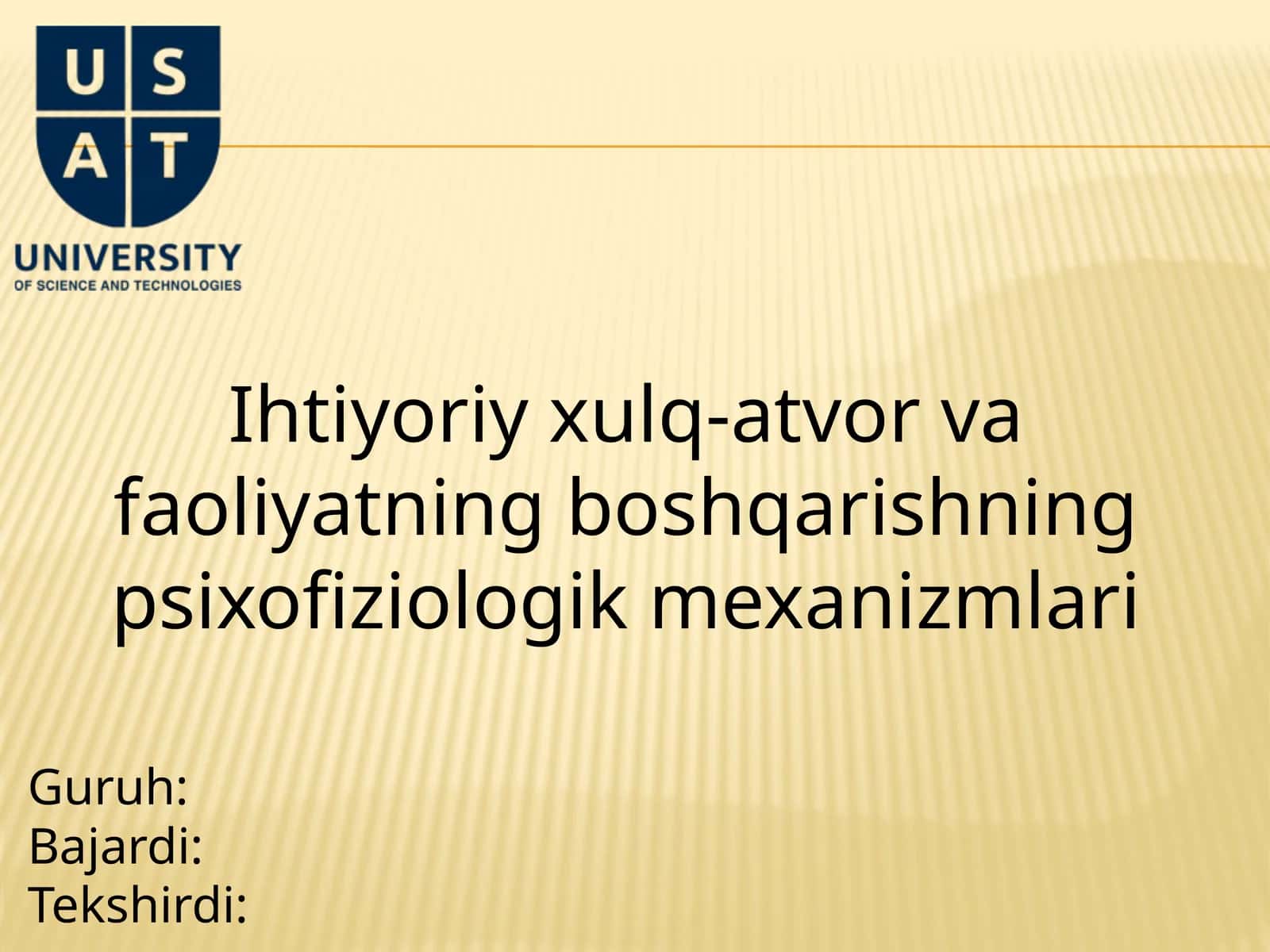 Ihtiyoriyxulq-atvorvafaoliyatningboshqarishningpsixofiziologikmexanizmlari 1