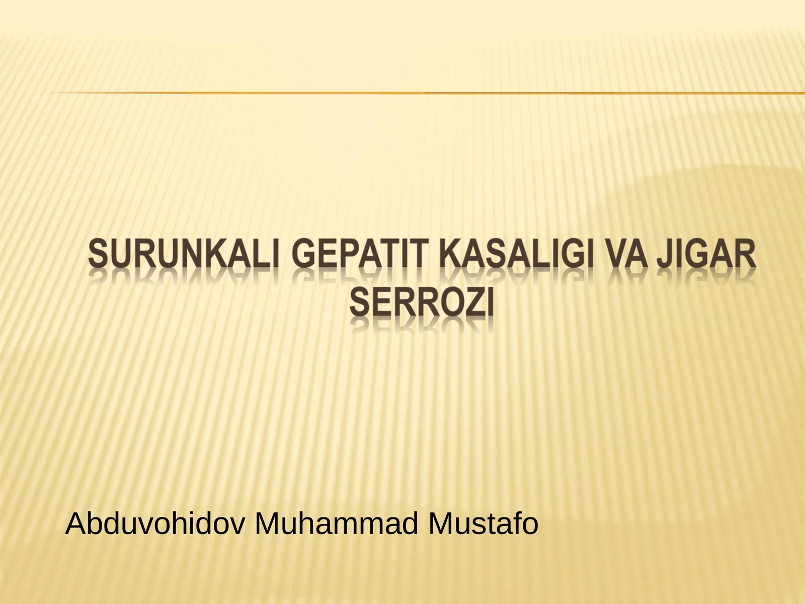 SURUNKALI GEPATIT 1