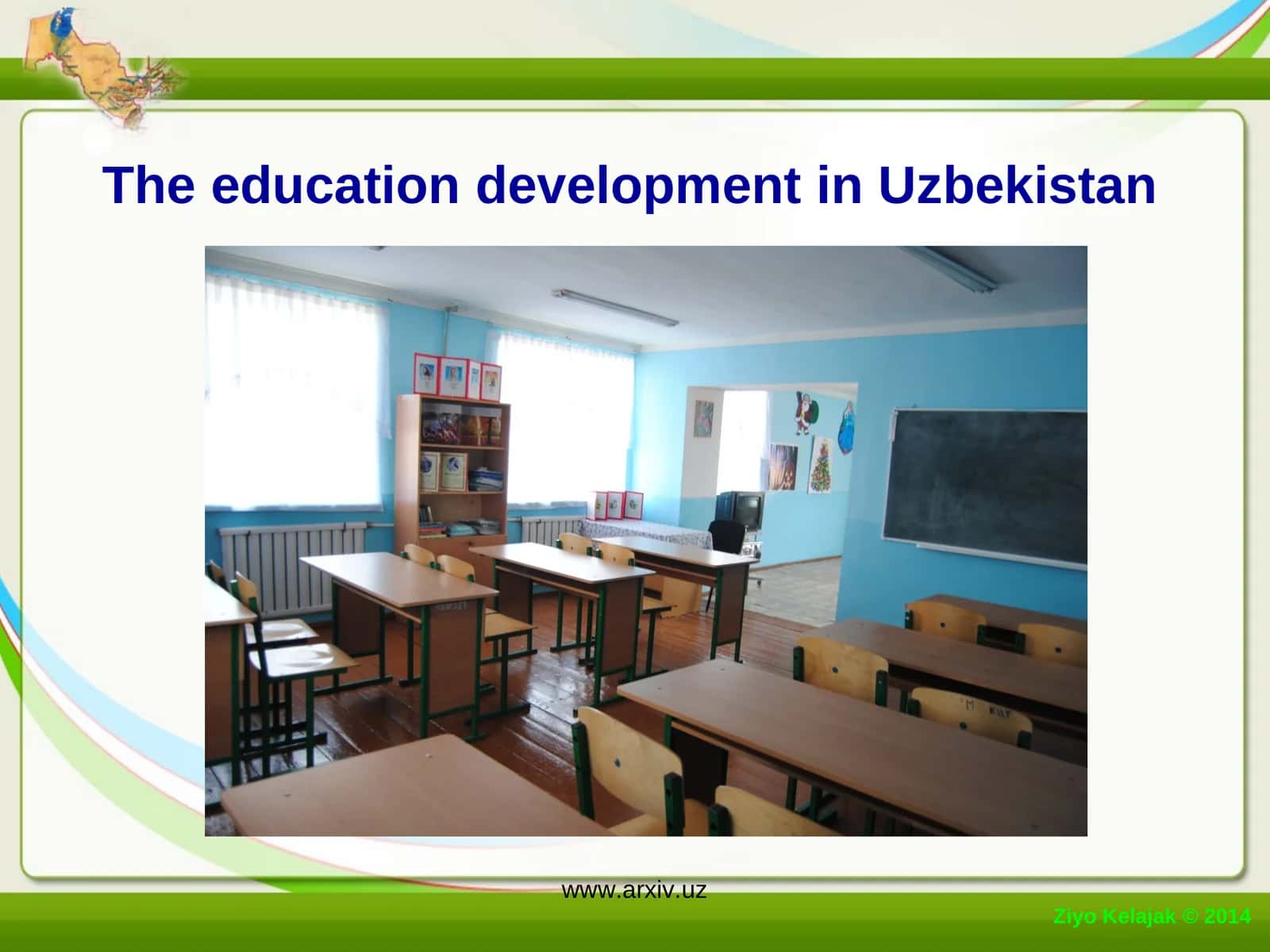 Theeducationdevelopmentin Uzbekistan 1