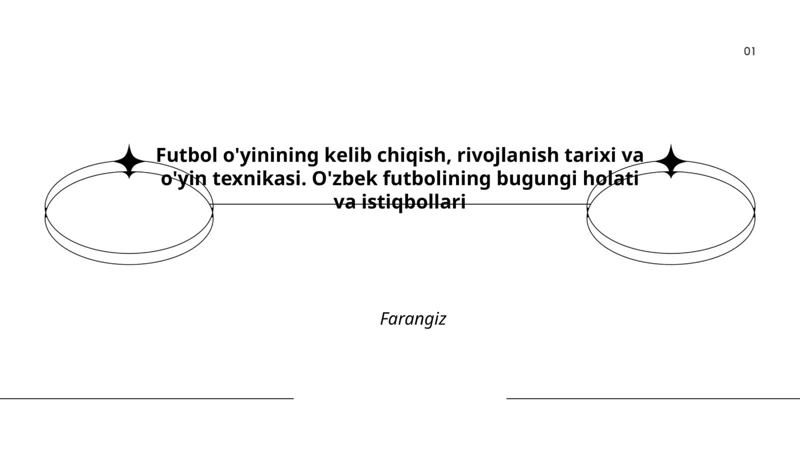 Futbol o'yinining kelib chiqish, rivojlanish tarixi va o'yin texnikasi 1