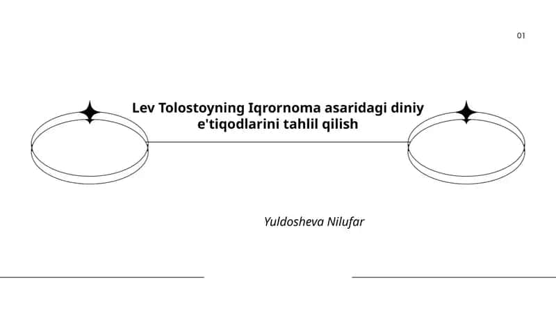 Iqrornoma asaridagi diniy e'tiqodlarini tahlil qilish 1