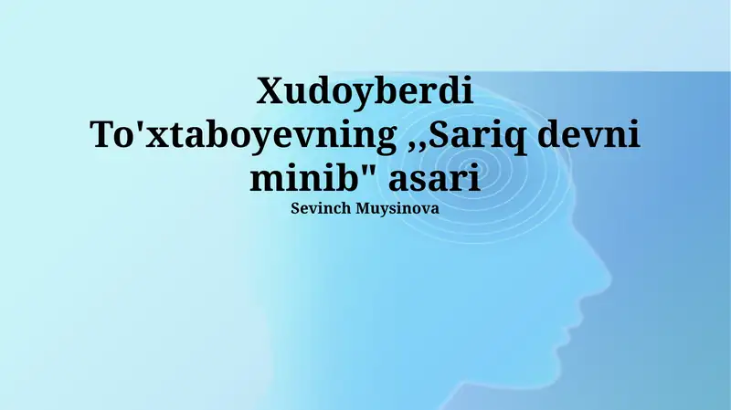 Sariq devni minib 1