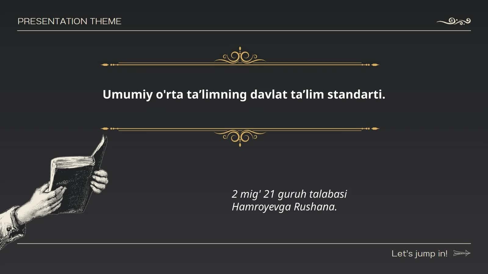 Ta'lim shakllari va usullari 1