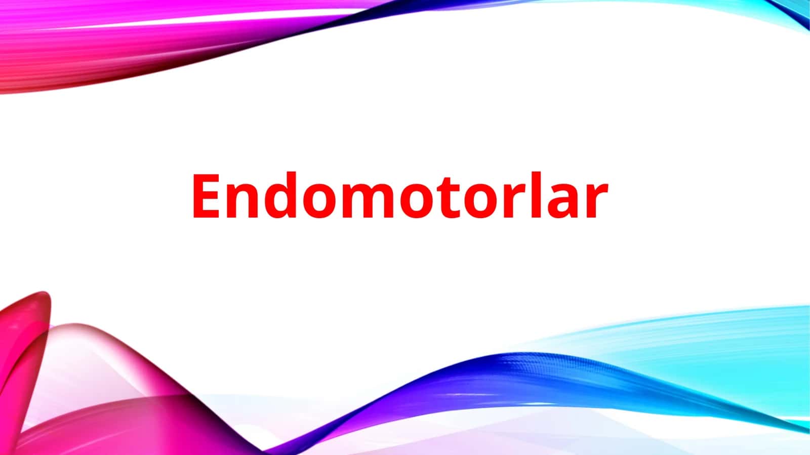 Endomotorlar 1