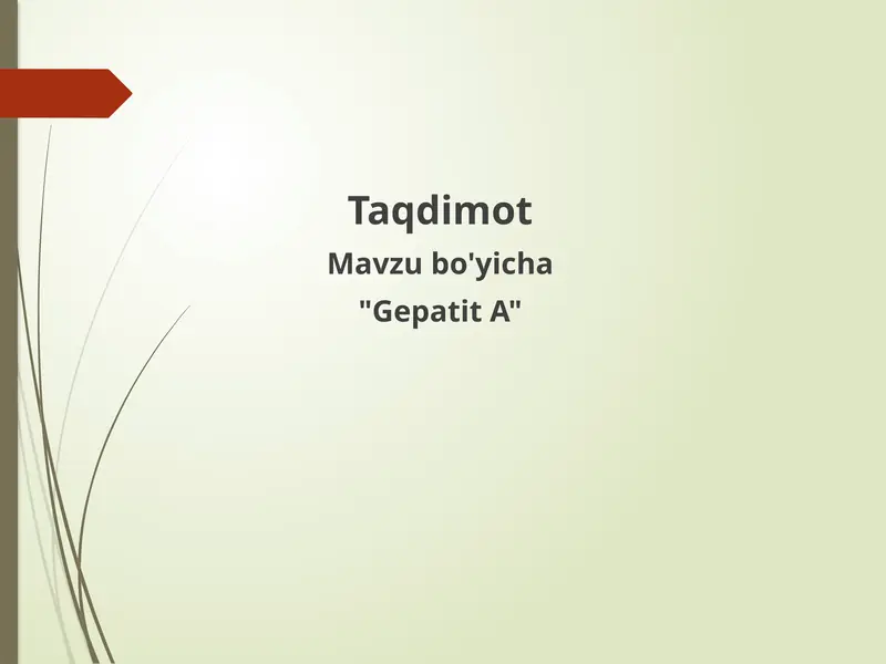Gepatit A