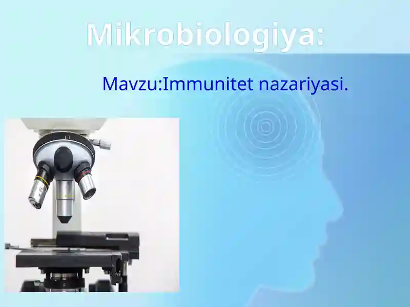Immunitet nazariyasi