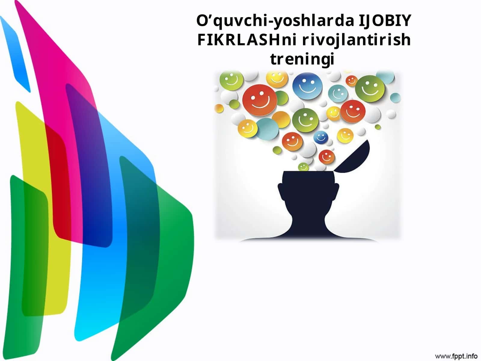 O’quvchi-yoshlarda IJOBIY FIKRLASHni rivojlantirish treningi 1