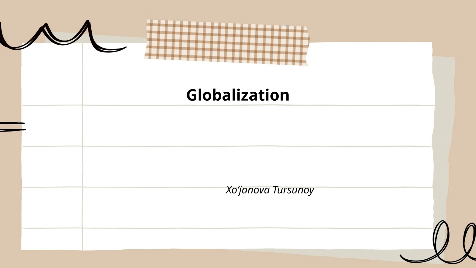 Globalization 1