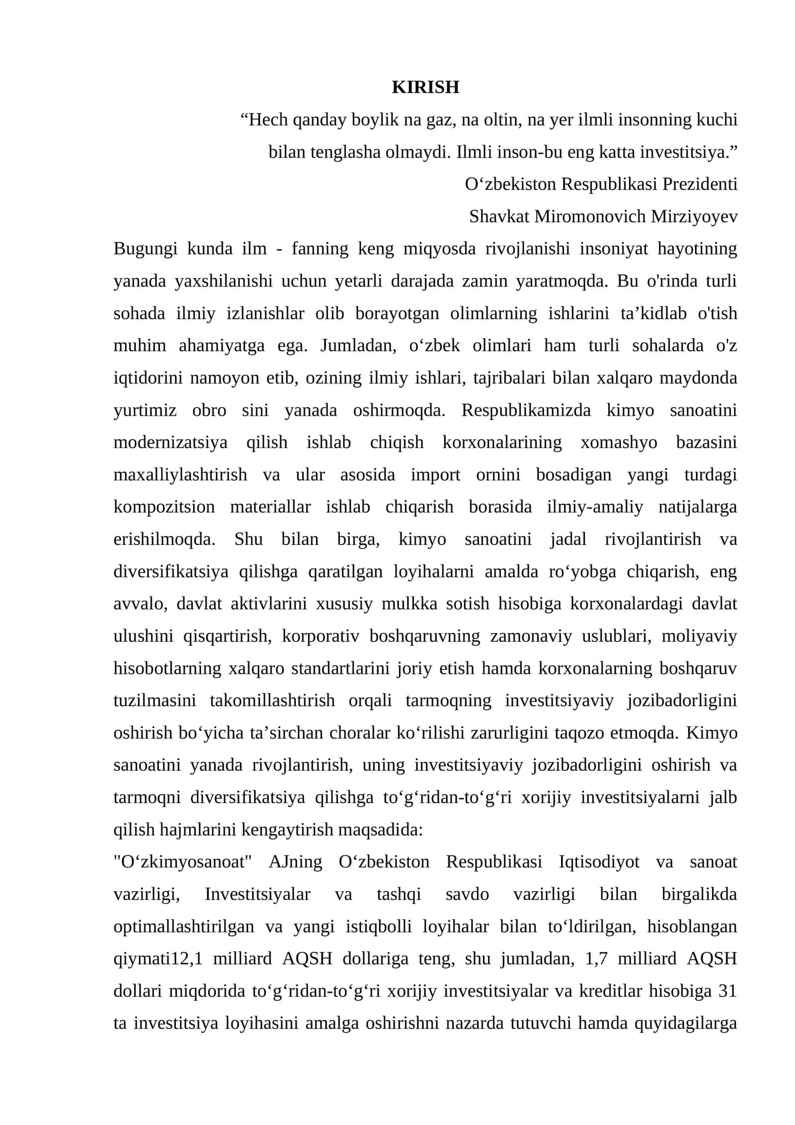 Ilmli inson-bu eng katta investitsiya 1