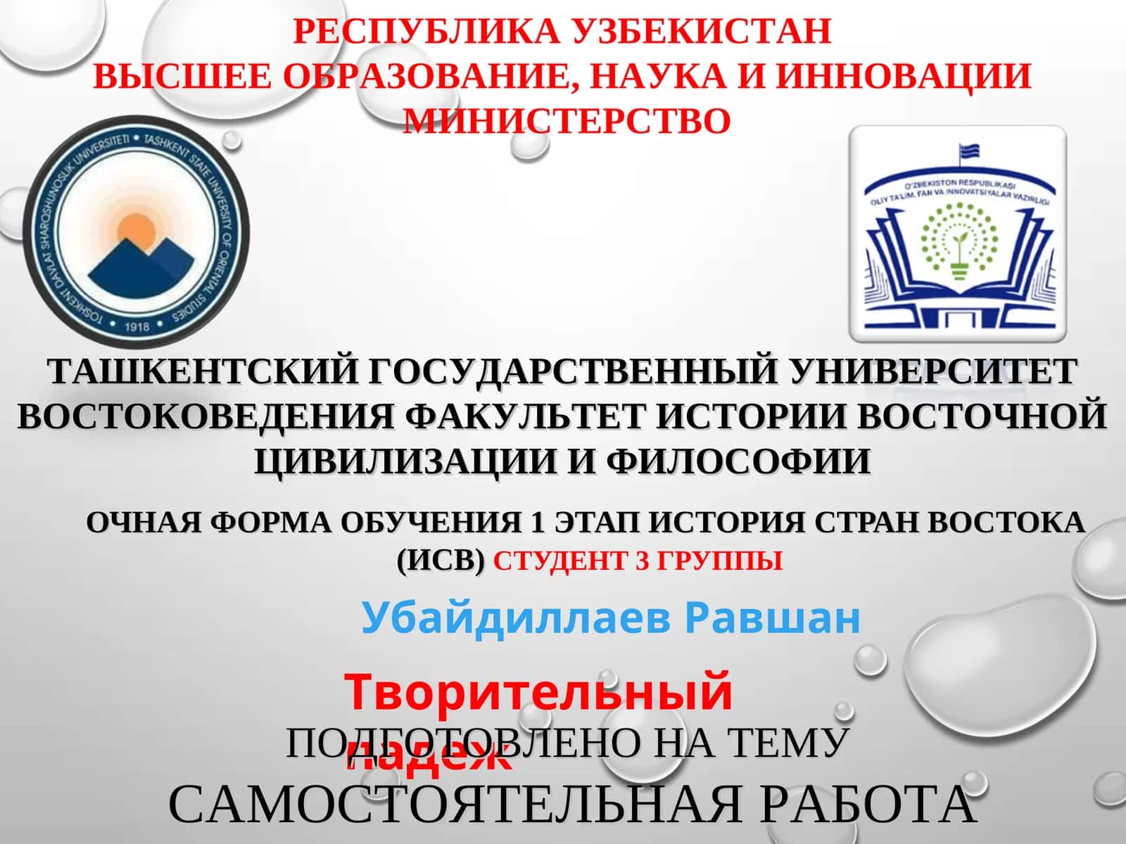 Творительный падеж 1