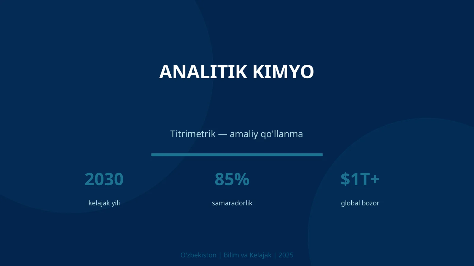 Titrimetrik — amaliy qo'llanma 1