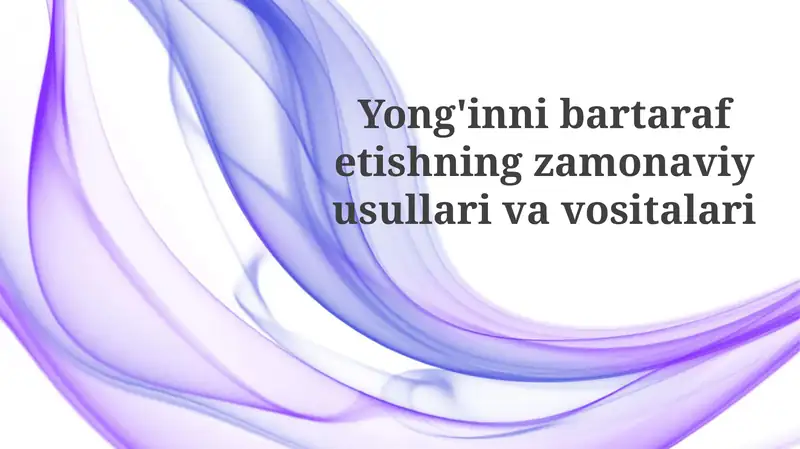 Begona o'tlarga qarshi kurashning zamonaviy usullari va vositalari 1