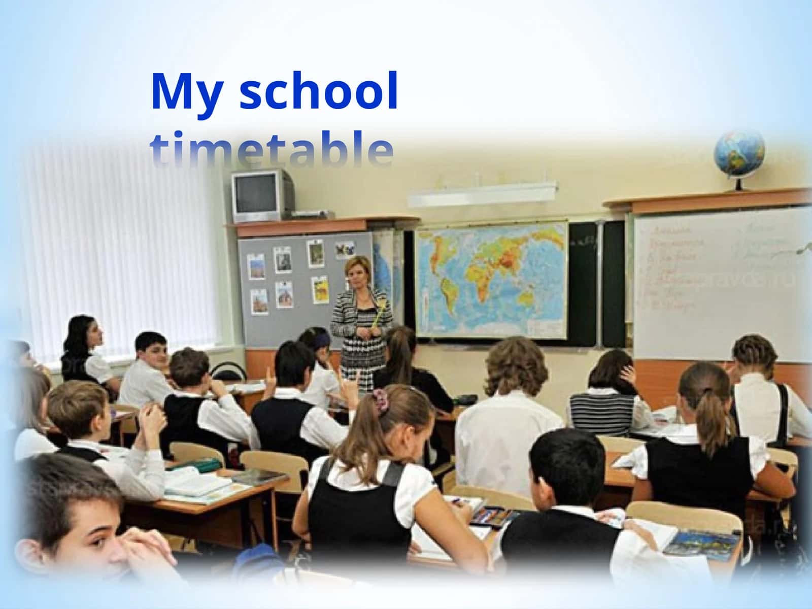 My school timetable 1