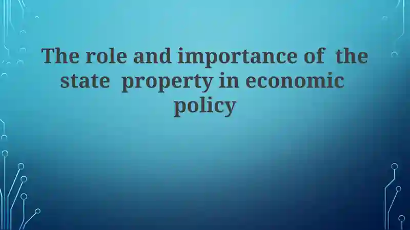 Defining State Property
