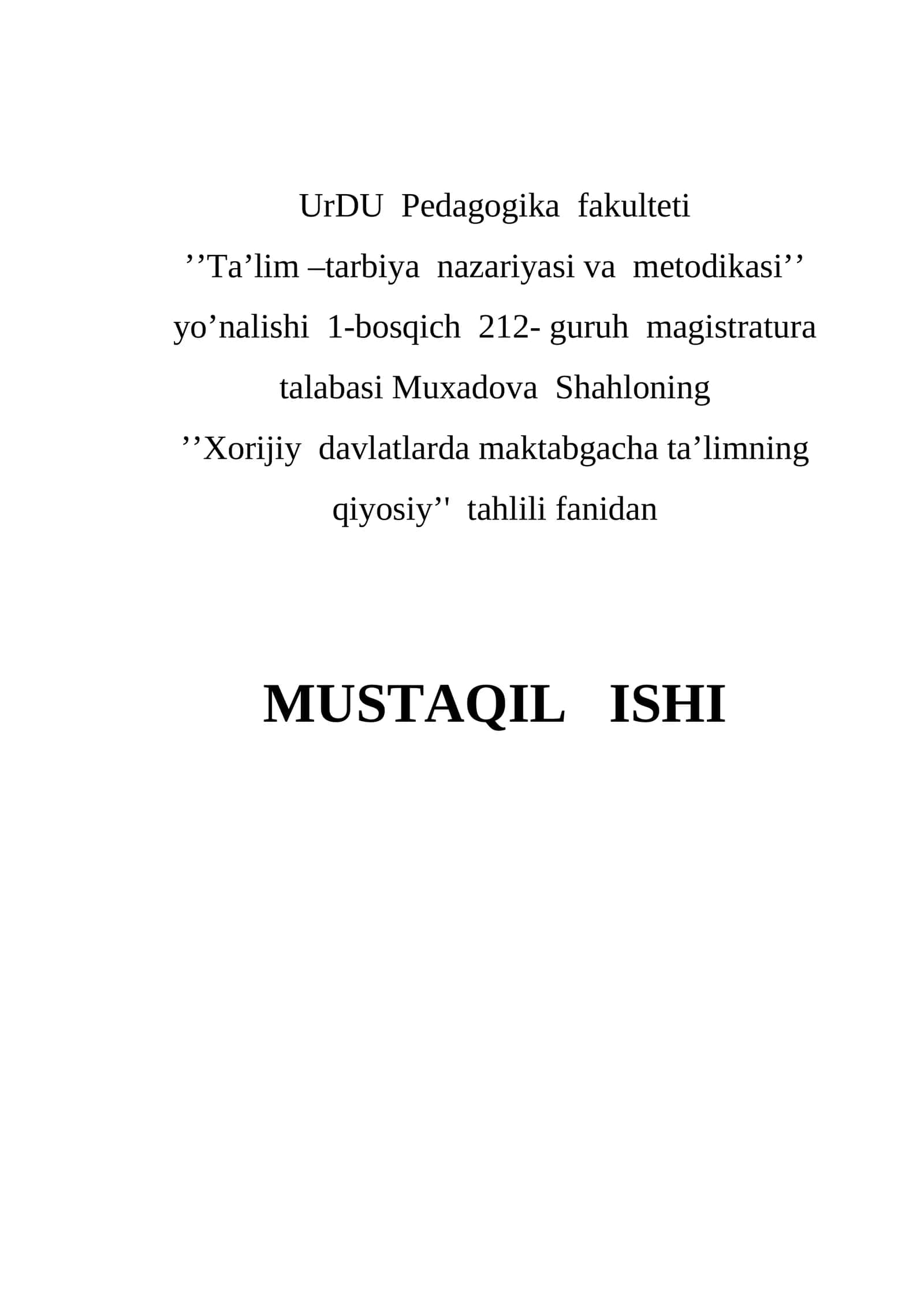 Yaponiya ta’lim-tarbiya tizimida maktabgacha ta’limning o’rni va uning o’ziga xos xususiyatlari 1
