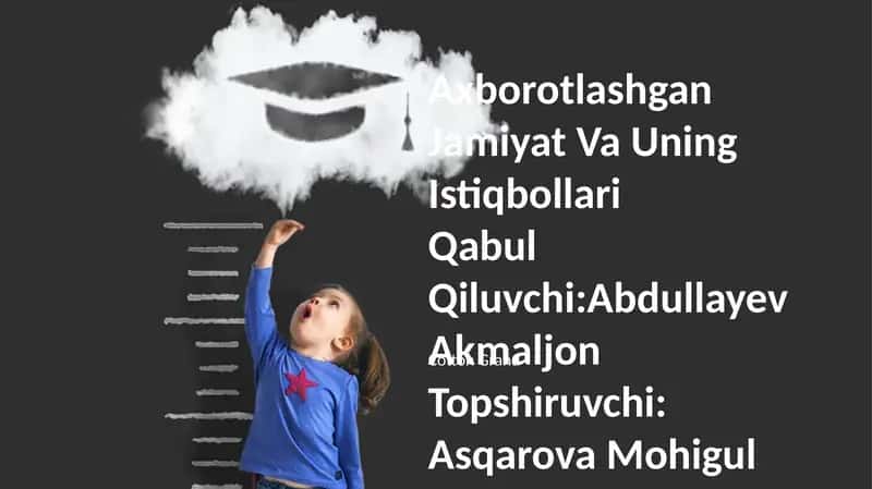 Moslashuvchan jamiyat va uning istiqbollari 1