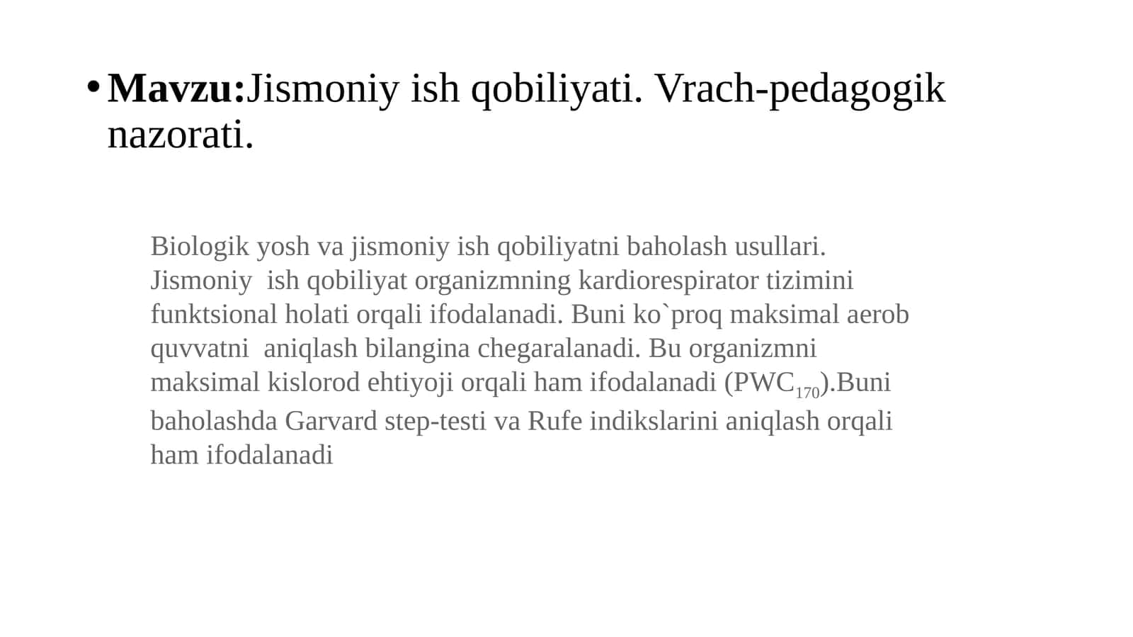 Biologik yosh va jismoniy ishqobiliyatni baholash 1