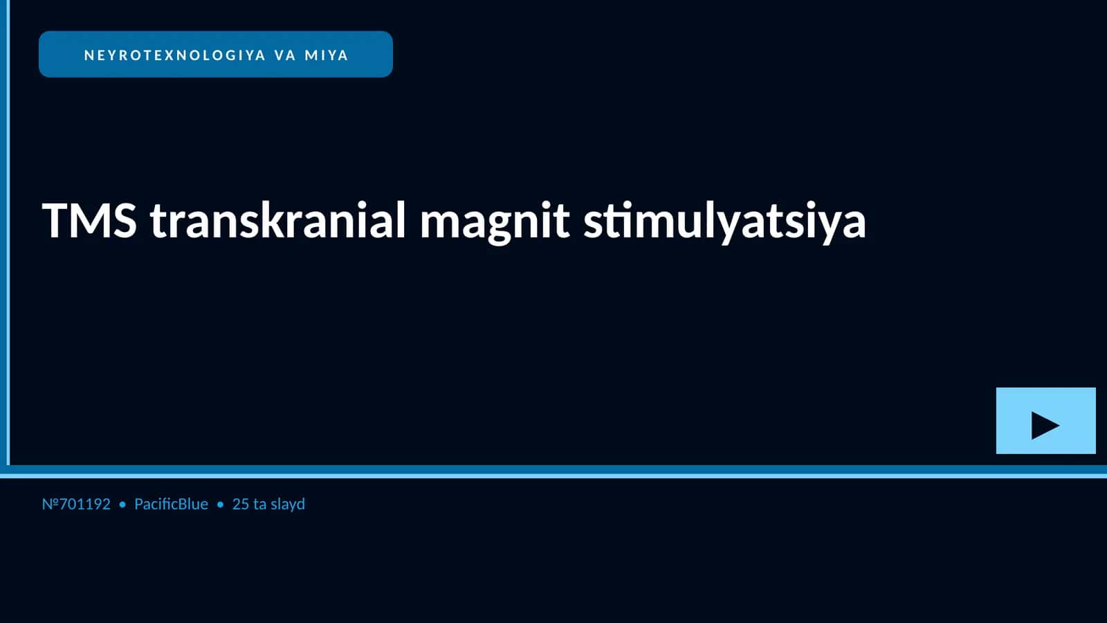 NEYROTEXNOLOGIYA VA MIYA 1