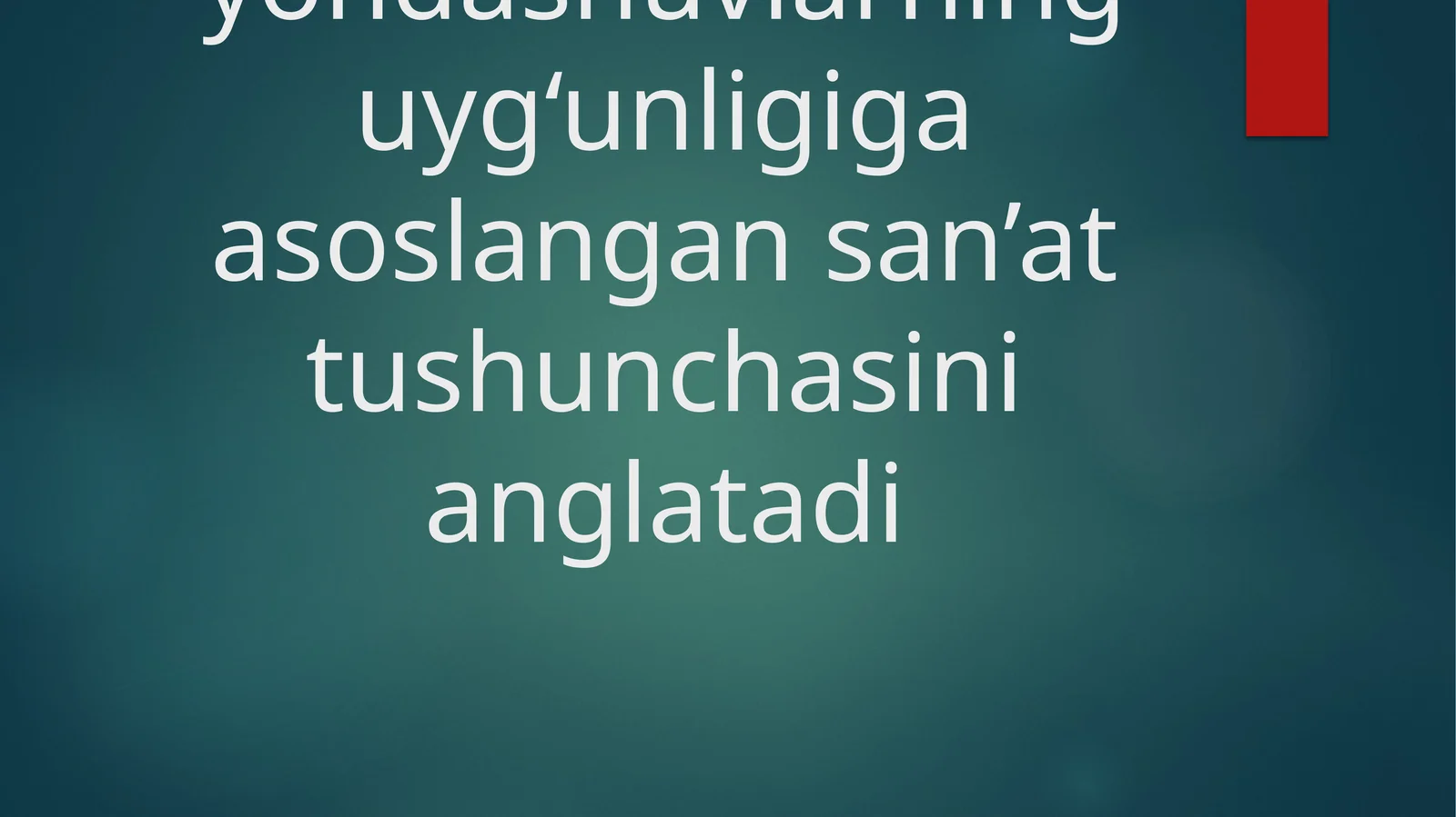 So‘z San’ati 1