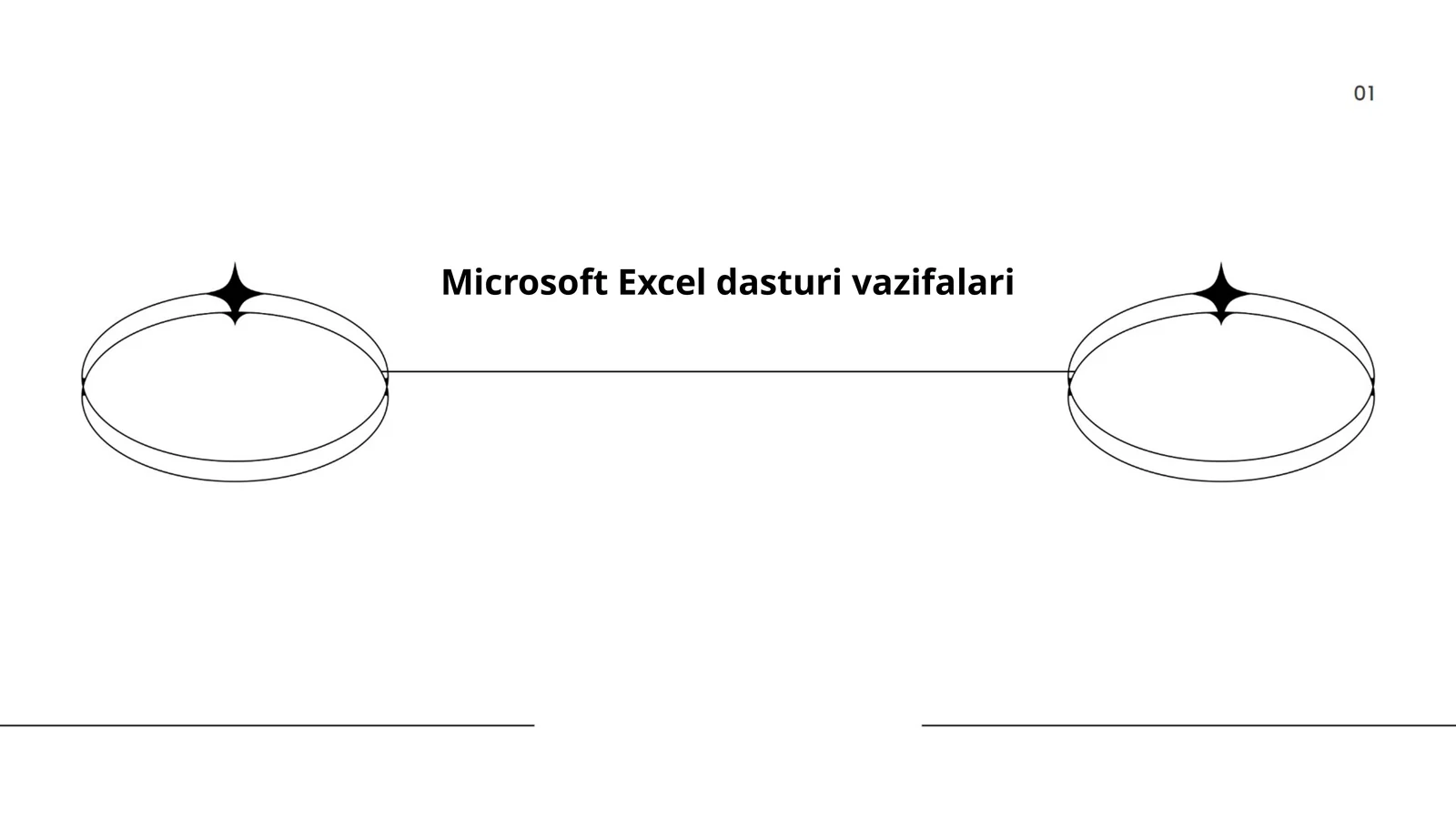 Microsoft Excel dasturi vazifalari 1