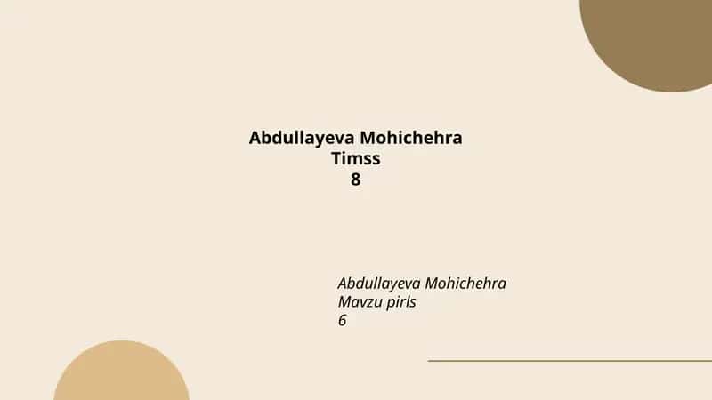 Abdullayeva Mohichehra 1