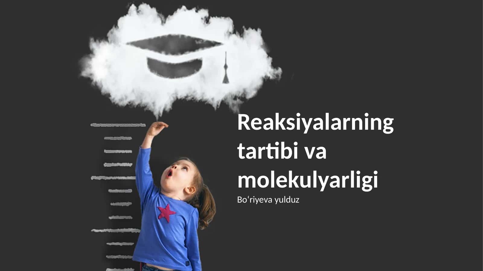 Reaksiyalarning tartibi va molekulyarligi 1
