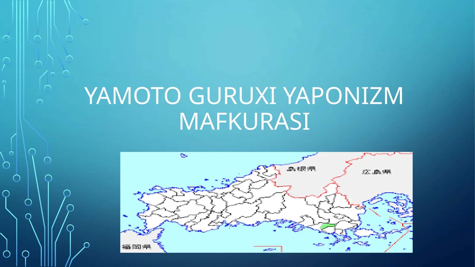 Yamoto guruhi yaponizm mafkurasi 1