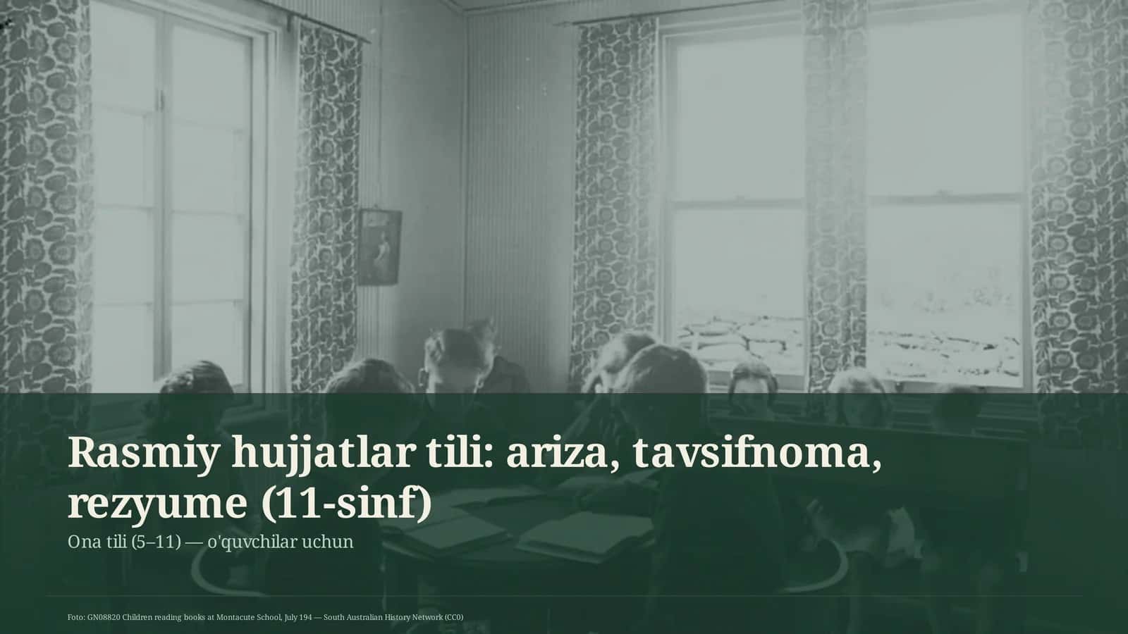 Ona tili (5–11) 1