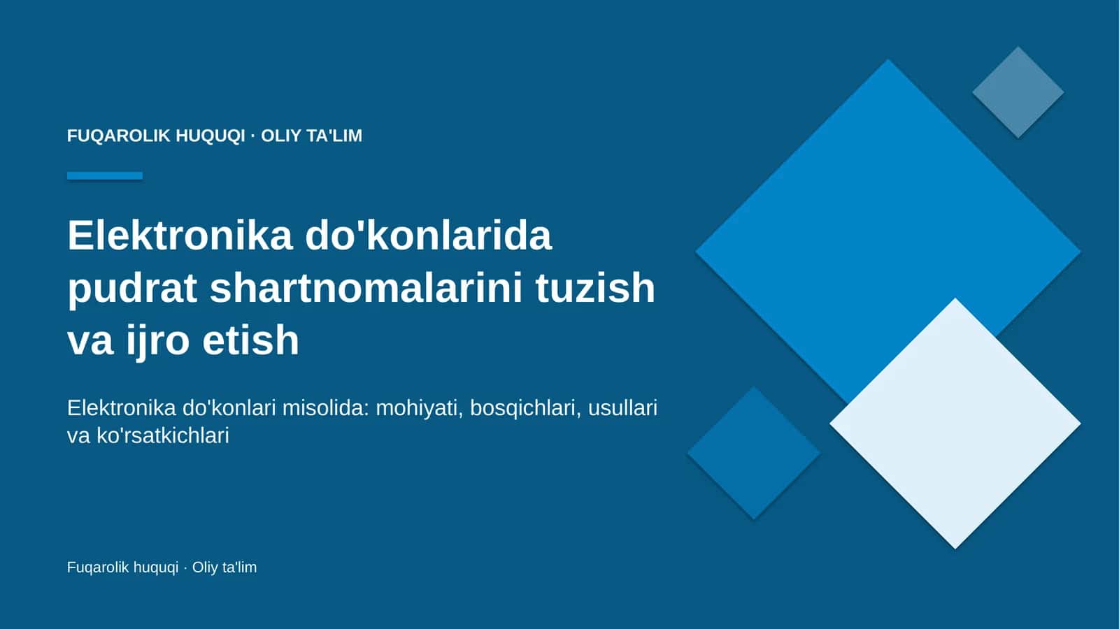 elektronika do'konlarida pudrat shartnomalarini tuzish va ijro etish 1025 1
