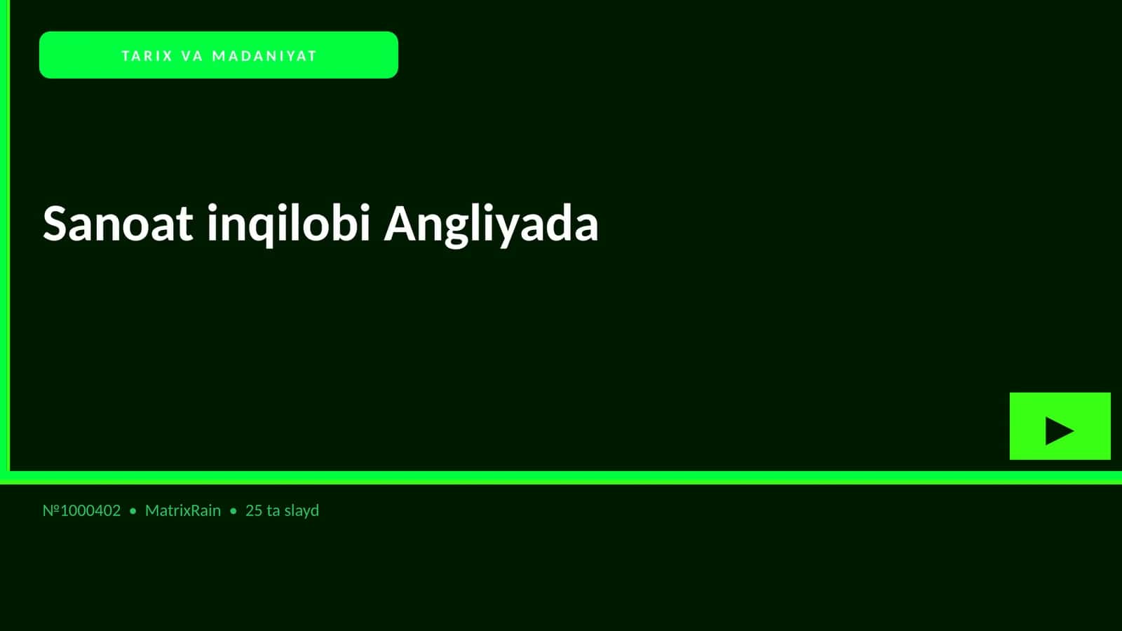 Sanoat inqilobi Angliyada 1