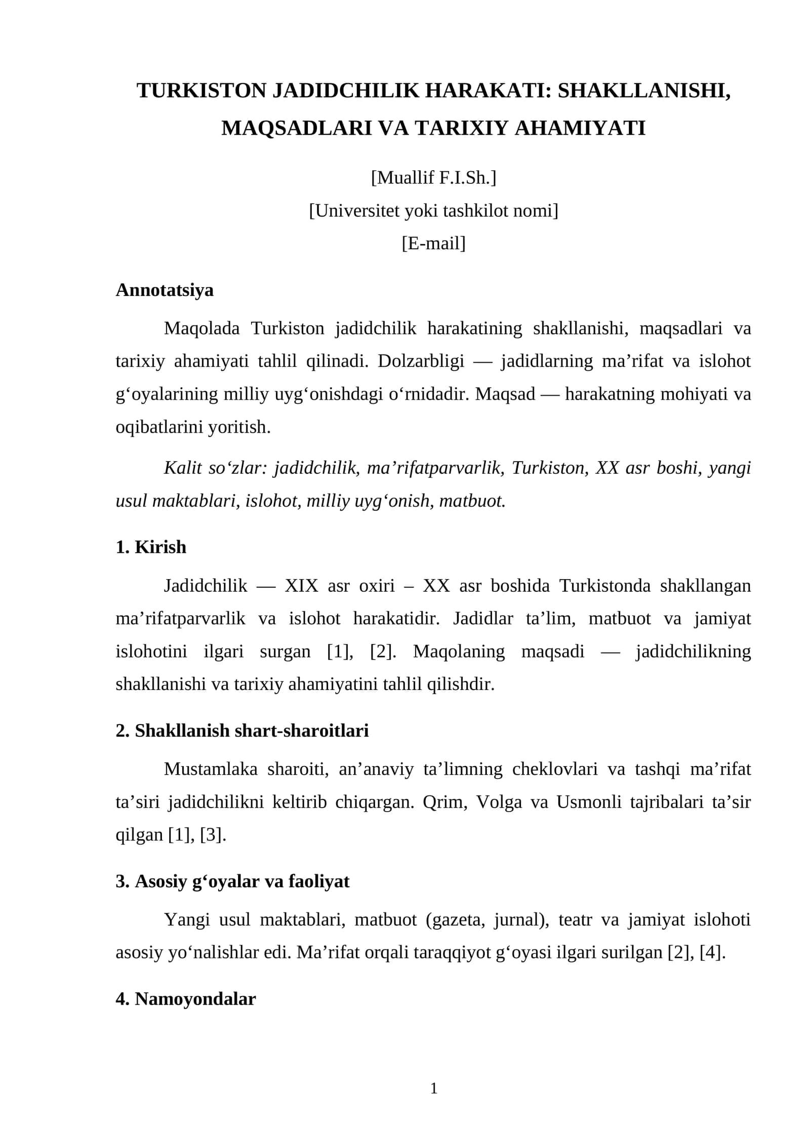 XIX ASRDA TURKISTONNING SIYOSIY VA IJTIMOIY HAYOTI 1