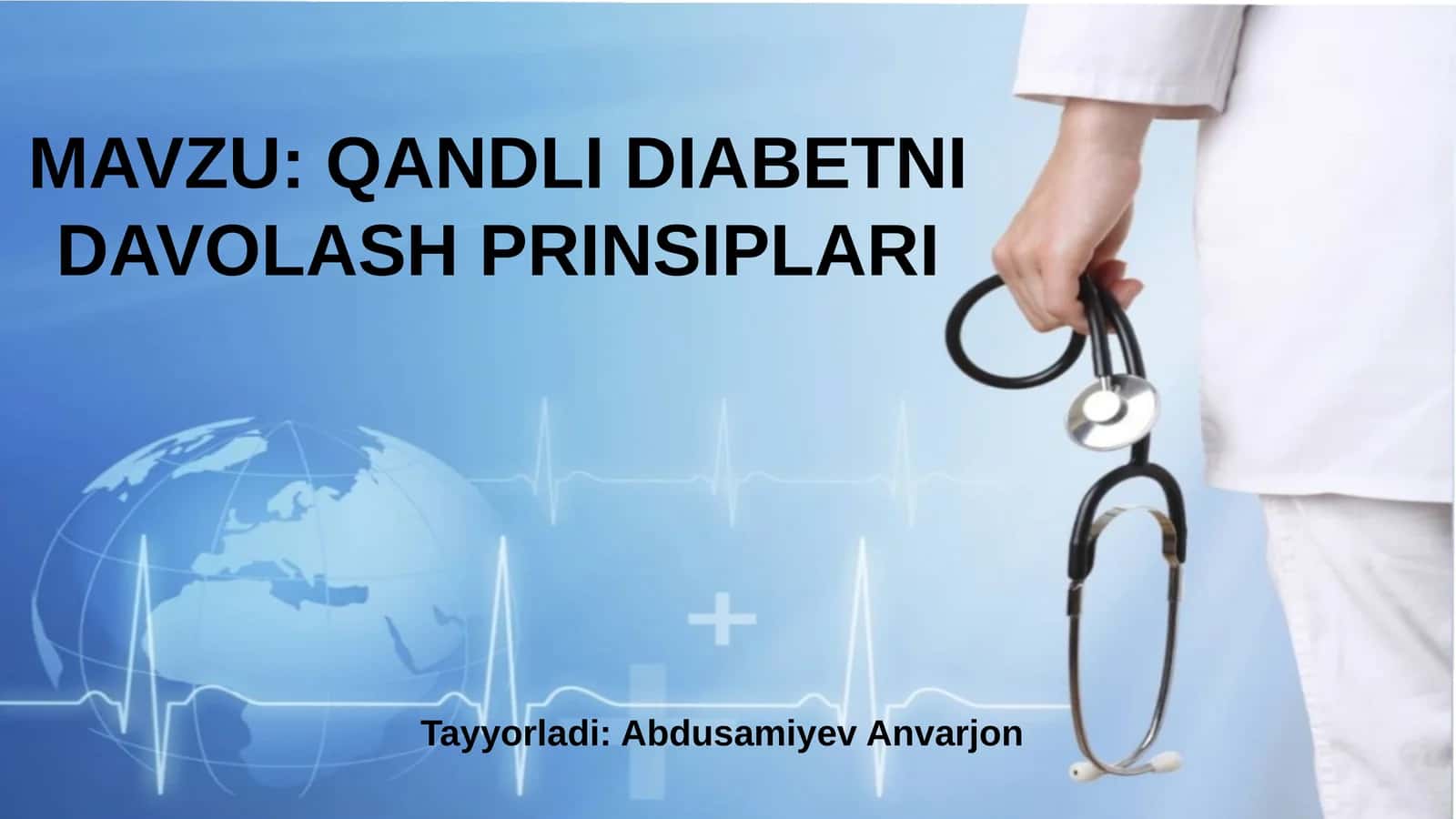 QANDLIDIABETNIDAVOLASHPRINSIPLARI 1