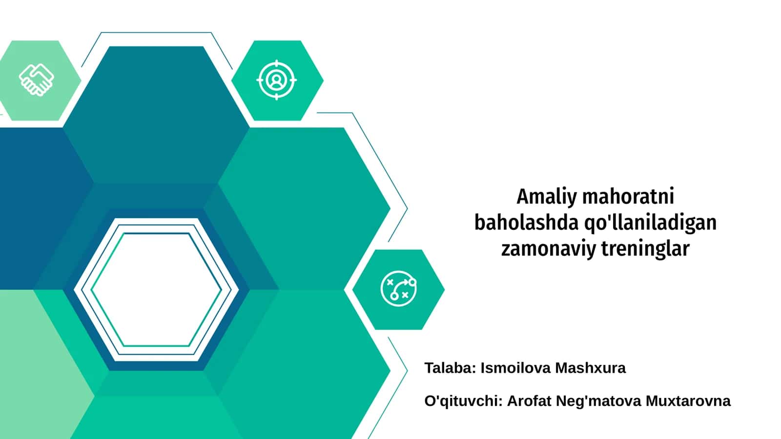 Zamonaviy treninglar 1
