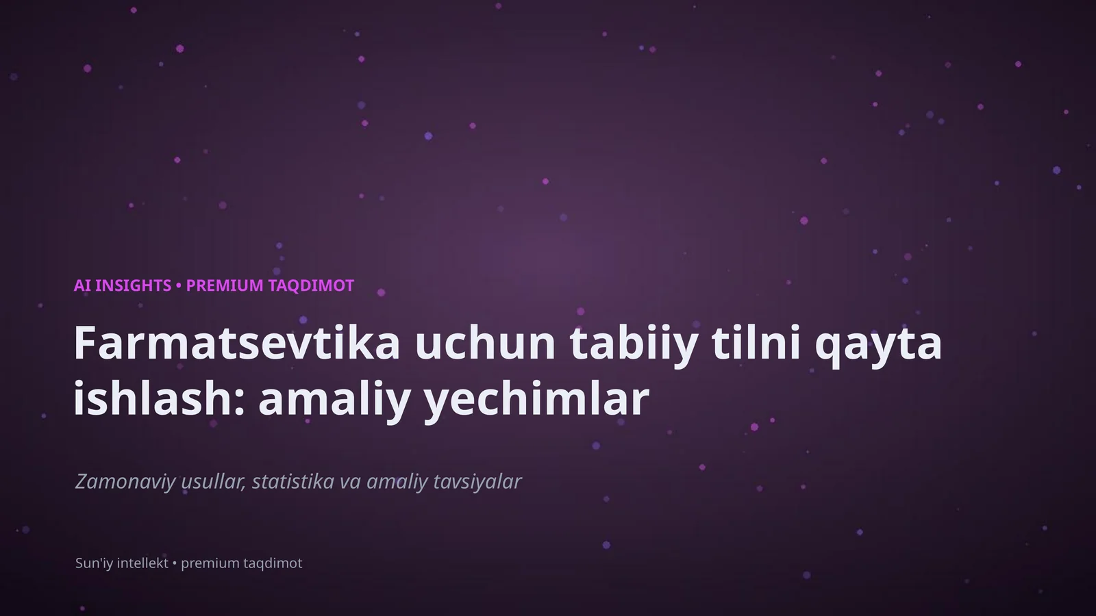 Premium Taqdimot 1