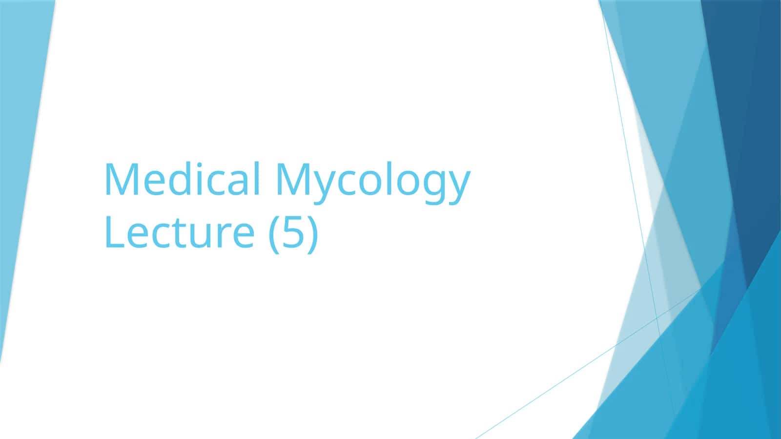 Subcutaneous mycoses 1
