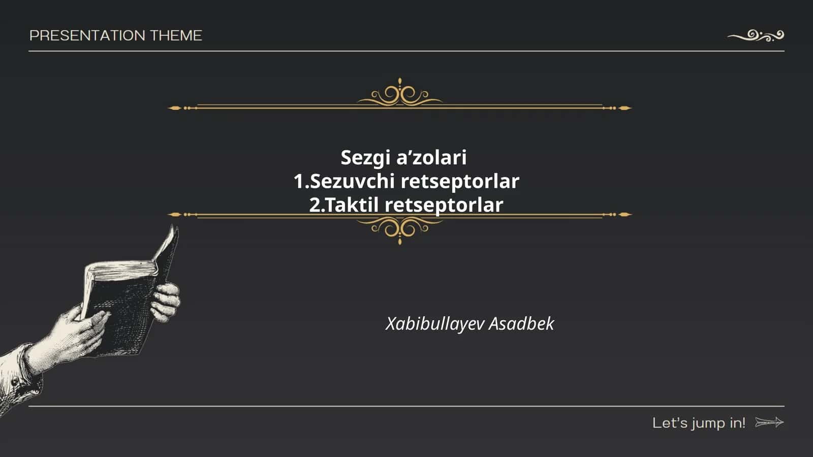 Sezgi aʼzolari 1