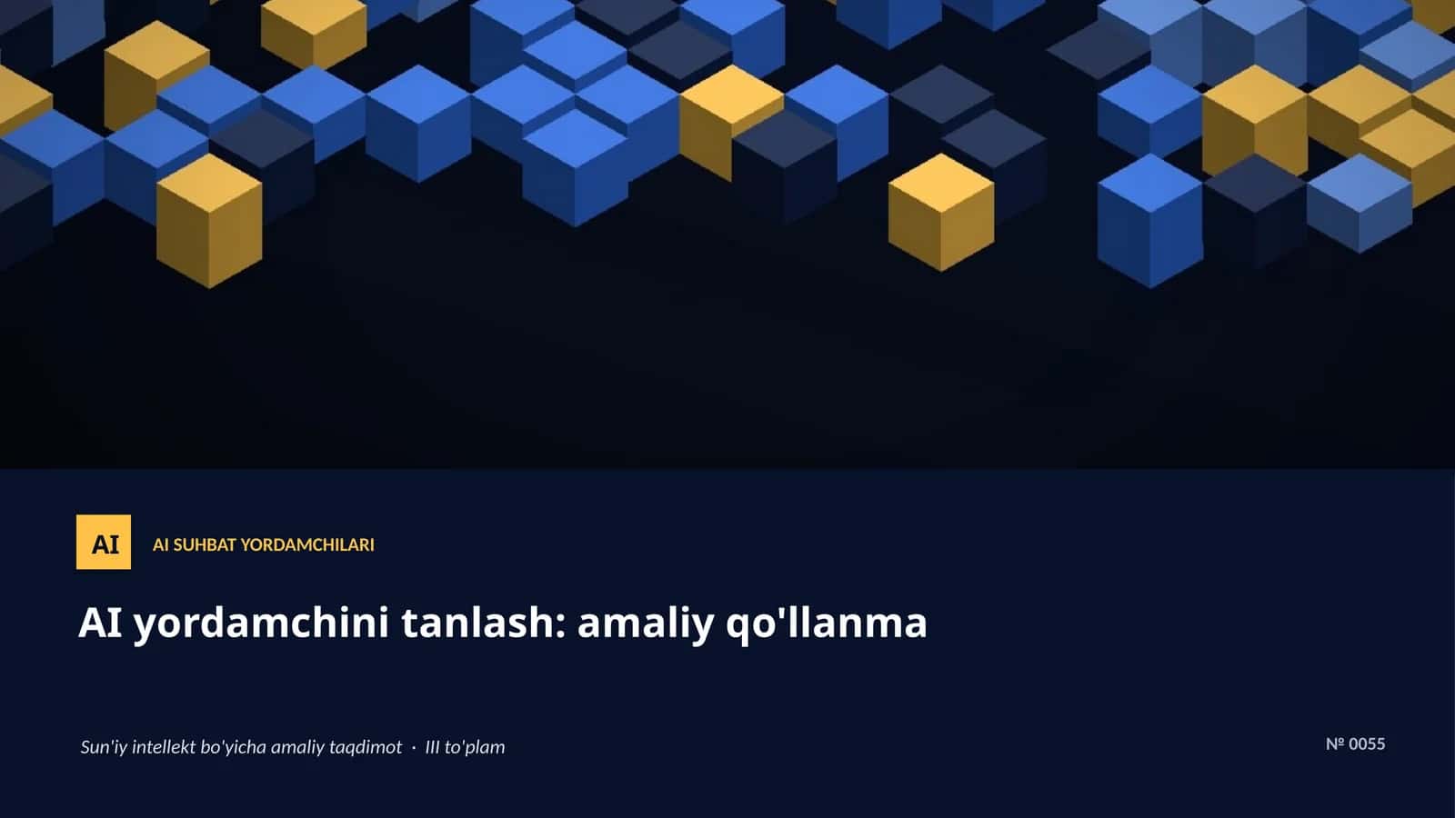 AI SUHBAT YORDAMCHILARI 1