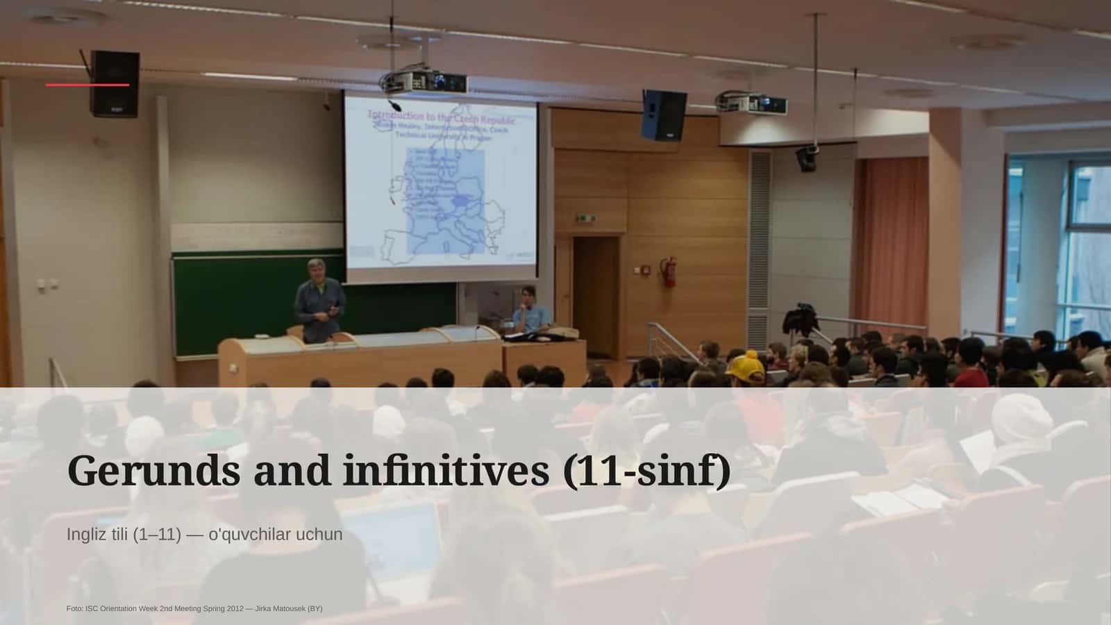 Gerunds and infinitives (11-sinf) 3