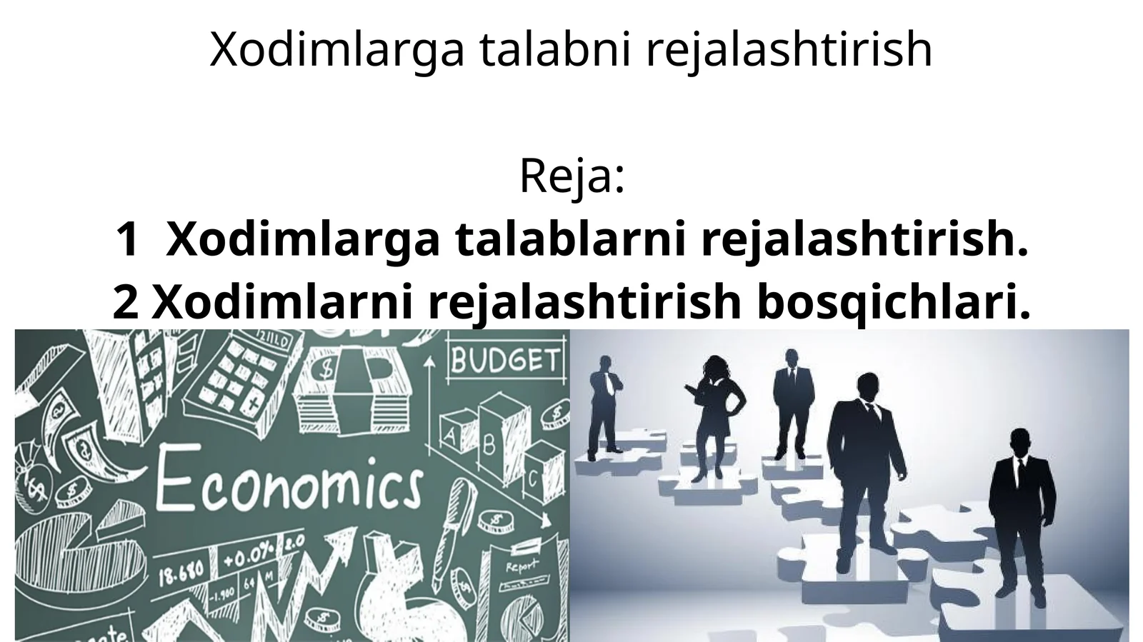 Xodimlarga talabni rejalashtirish 1