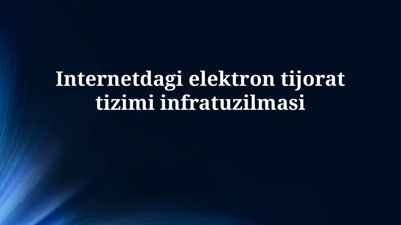 E-commerce platformasi 1