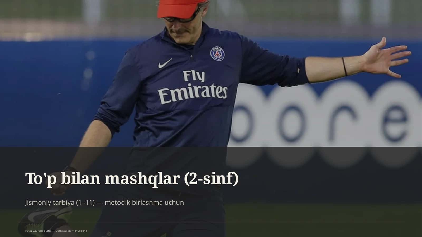 To'p bilan mashqlar (2-sinf) 4