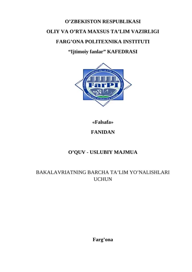 Falsafa 1