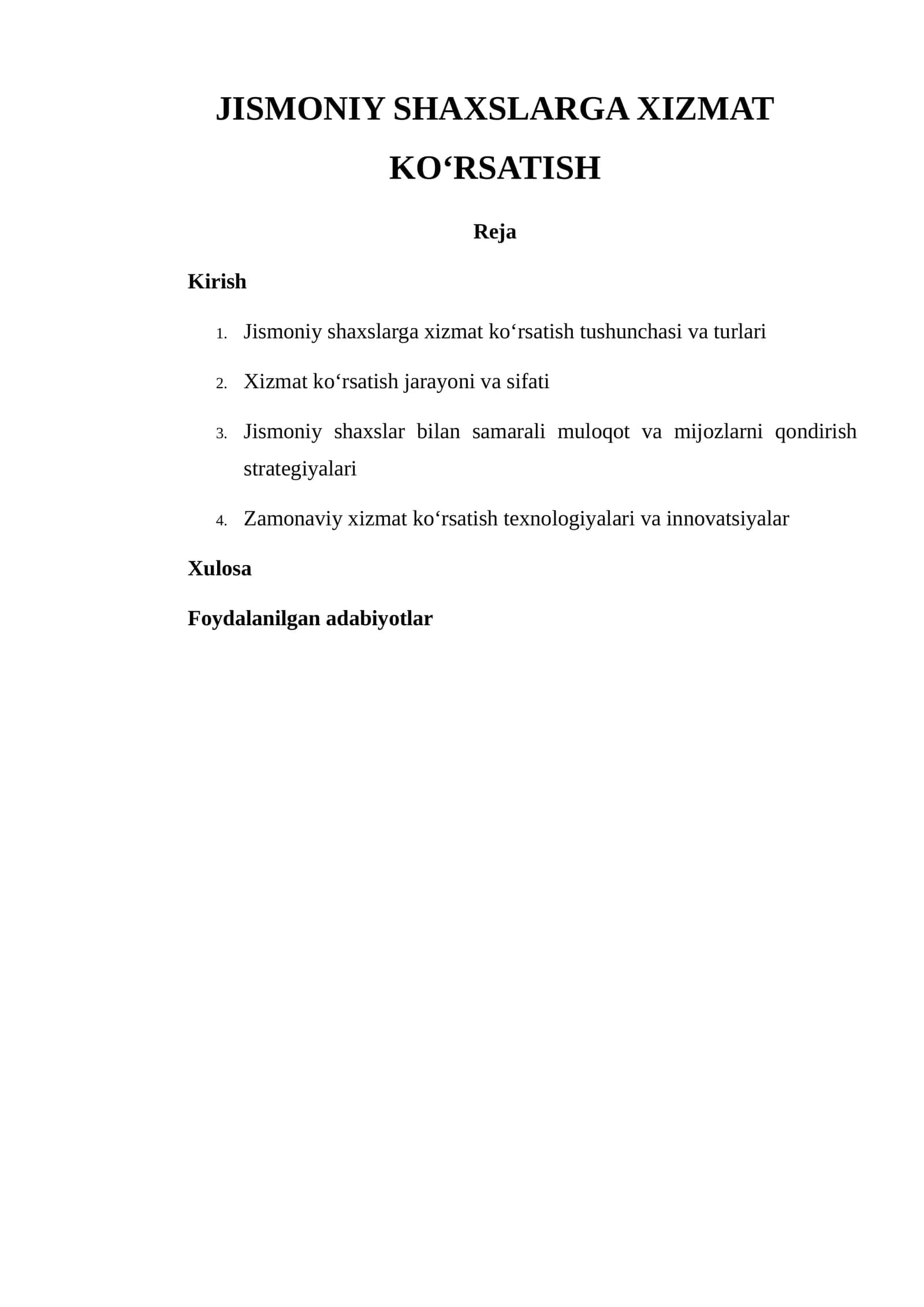 JISMONIY SHAXSLARGA XIZMAT KO‘RSATISH 1