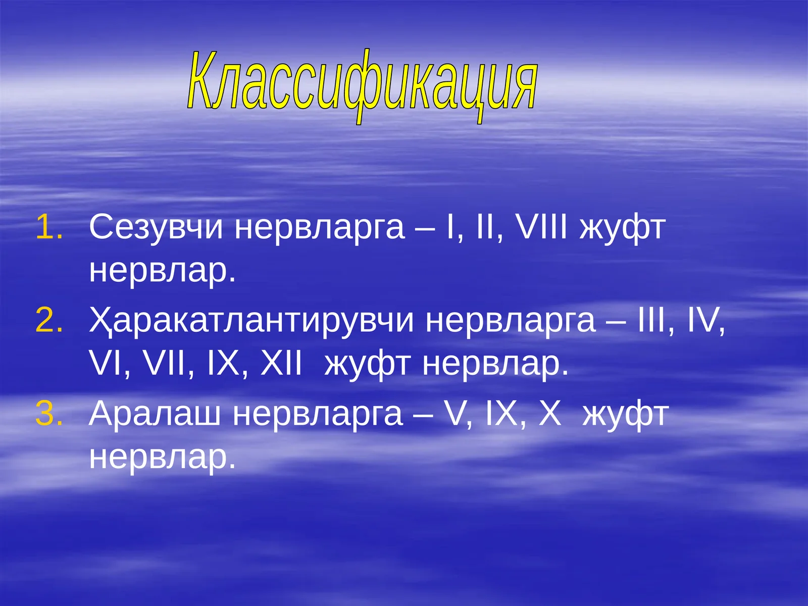 12 juft bosh miya nervlari 1
