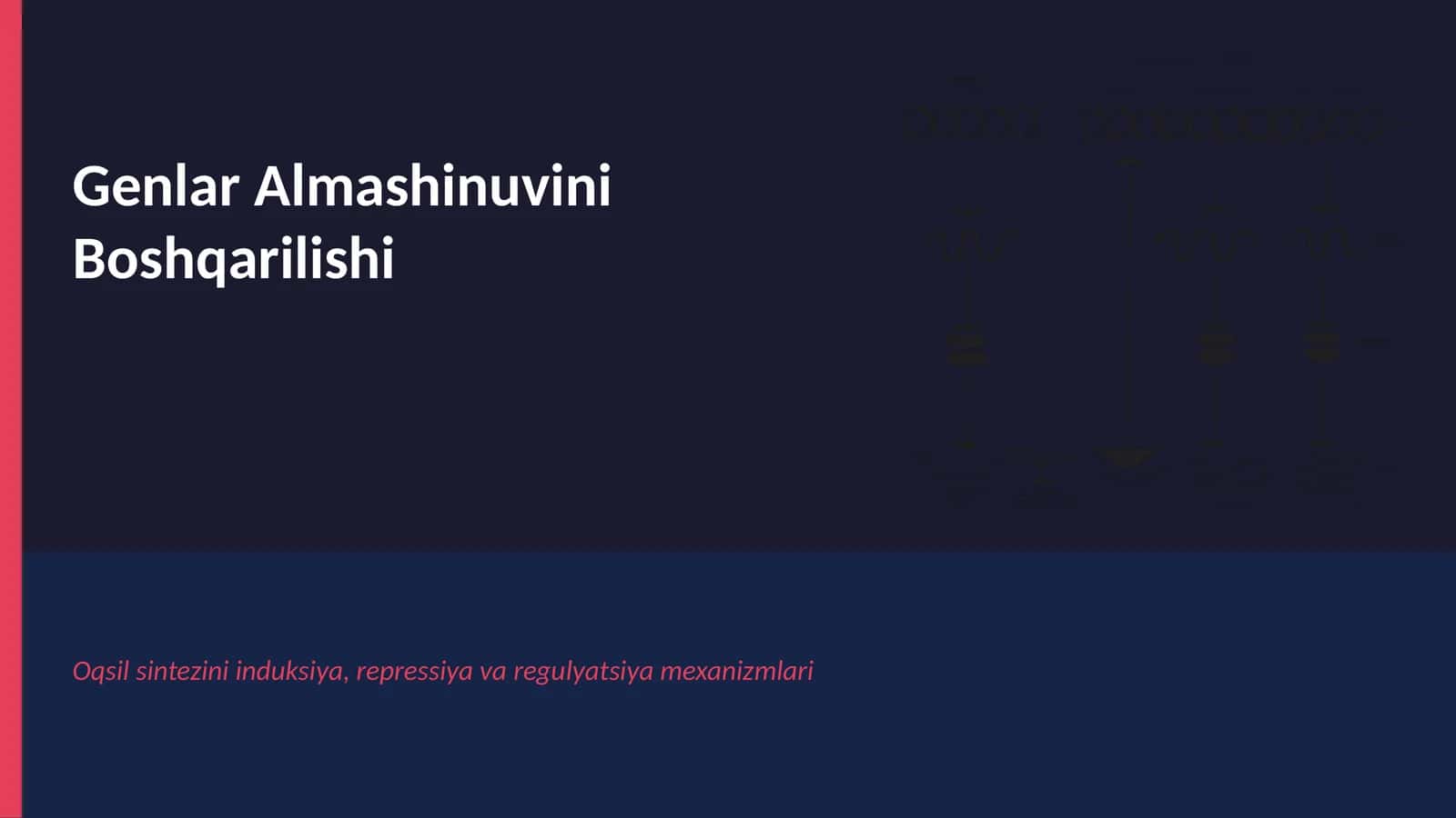 Oqsil Sintezini Boshqarilish Ahamiyati 1