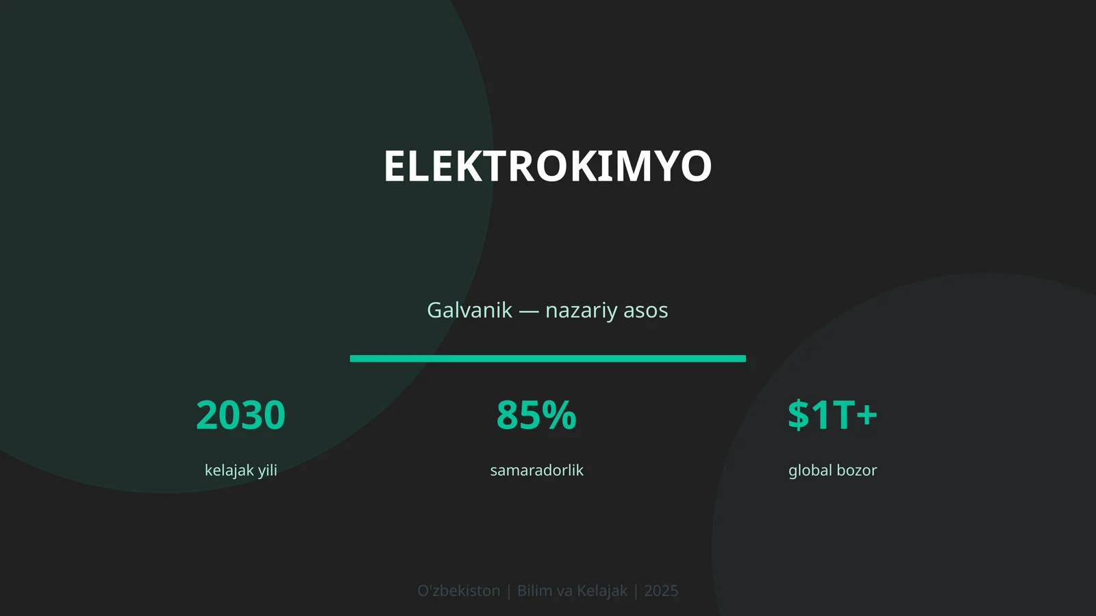 Elektrokimyo 1