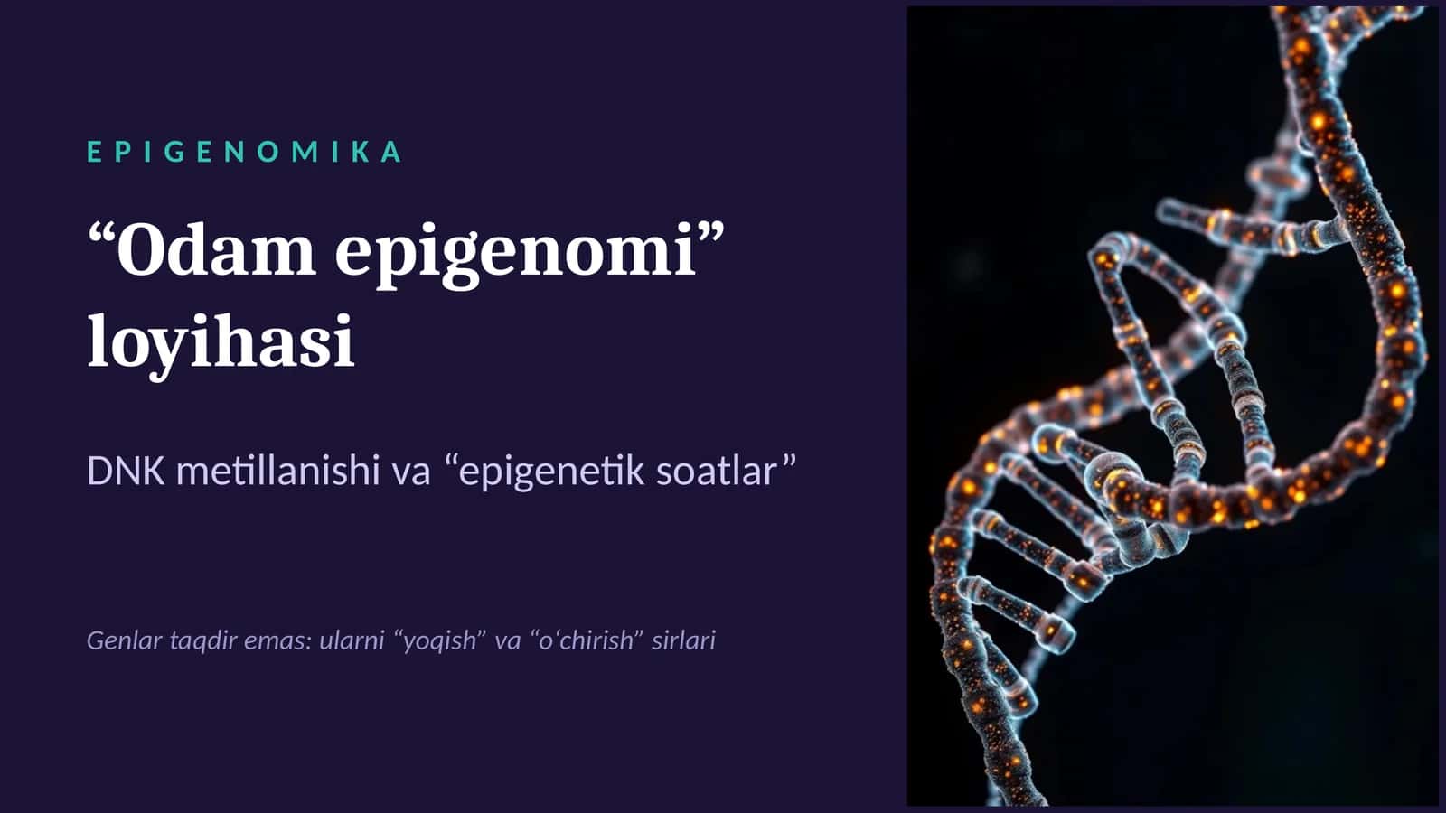 Epigenomika 1