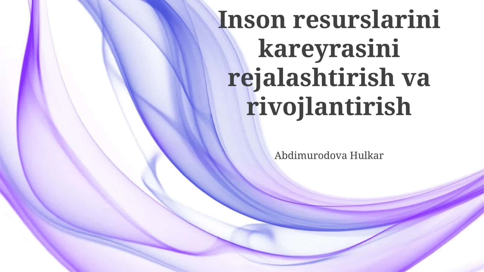 Karyera rejalashtirishning ahamiyati 1