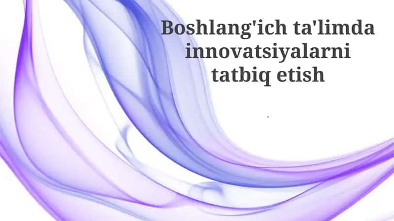 Innovatsion Pedagogika 1