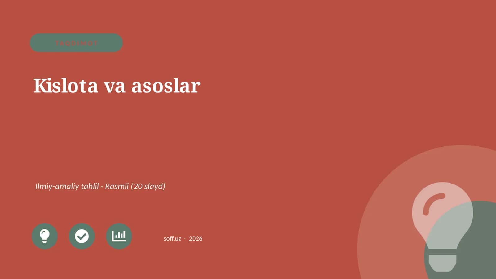 Kislota va asoslar 1